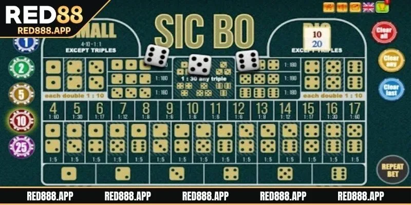 Giới thiệu các luật chơi sicbo cơ bản